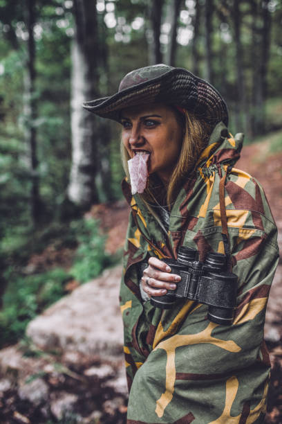 istock Woman hunting for meat 1045669116