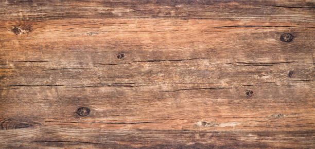 brown rustic rough wood for backdrop - knotted wood wood dirty weathered imagens e fotografias de stock
