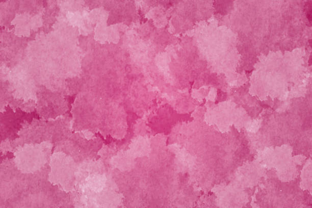 istock Abstract Awesome Art Watercolor Background Texture - Pink 1045681802