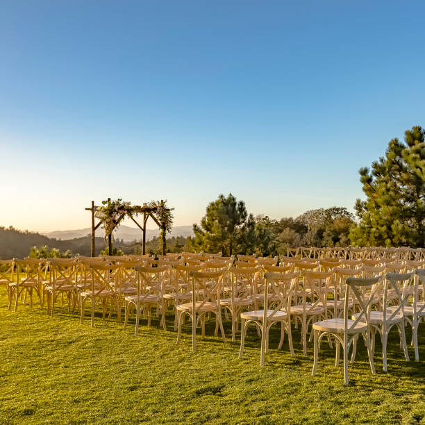 istock White chairs and Chuppah for a Jewish wedding 1045693502