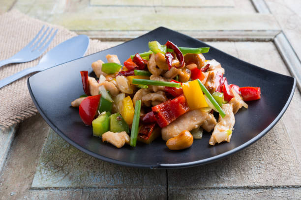 istock Thai food,stir fired chicken with cashew nuts 1045696210