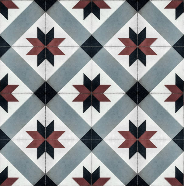 istock Vintage tegel tiles texture - seamless 1045728172