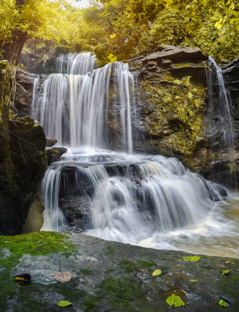 istock Tad-tong waterfall, waterfall landscap 1045744782