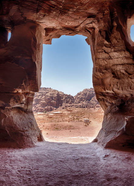 istock Petra From Inside The Royal Tombs 1045747200