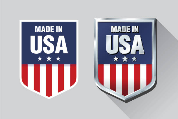 米国の記号で作られたベクトル - made in the usa usa computer icon symbol点のイラスト素材／クリップアート素材／マンガ素材／アイコン素材