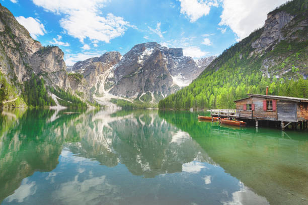 istock Lake Braies in Siuth Tyrol, Italy 1045815364