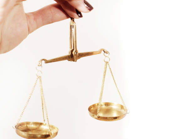 istock Small scales, zodiac sign Libra 1045817786