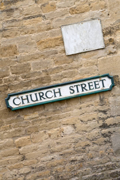 istock Church Street Road Sign 1045818078