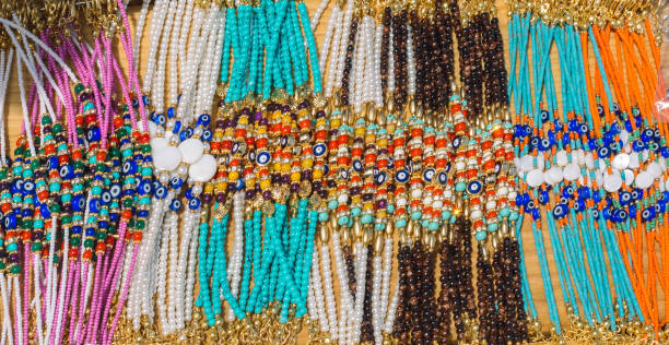 istock Beads of various color 1045821448