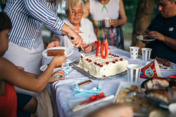 istock Celebrating birthday with the family 1045848896