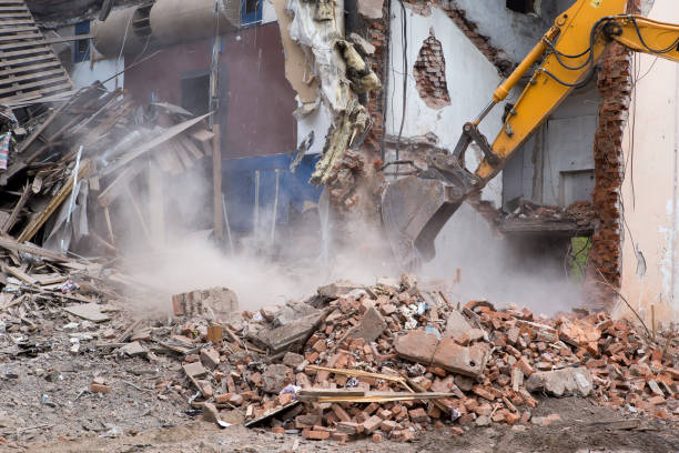 istock Demolition of the old building 1045853014
