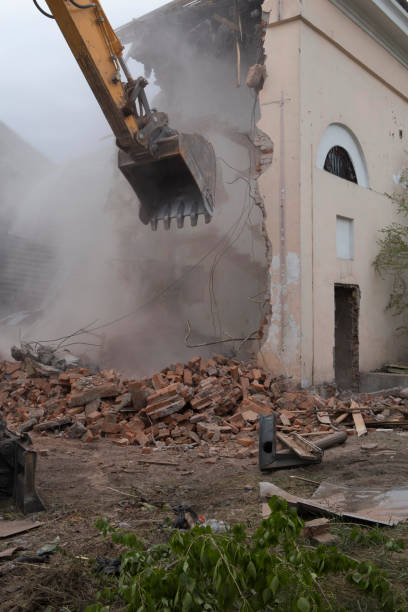 istock Demolition of the old building 1045853110