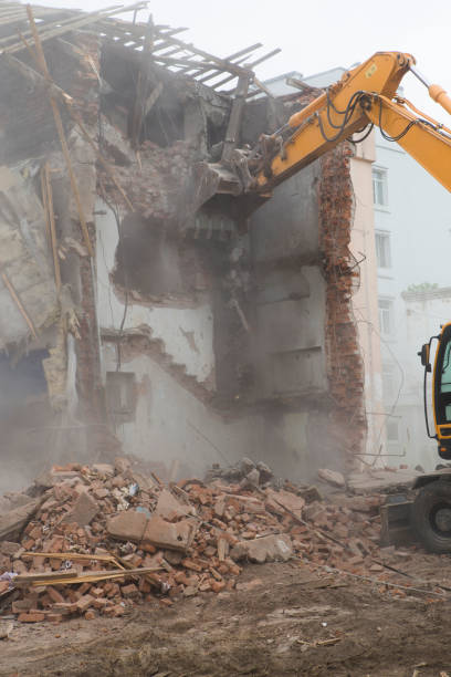 istock Demolition of the old building 1045853166