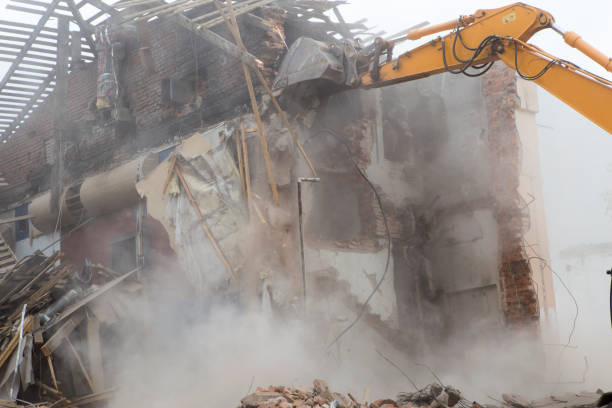 istock Demolition of the old building 1045853168