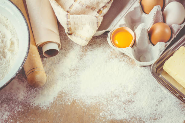 istock Pastry, cakes, cook their own hands. Selective focus. 1045869182