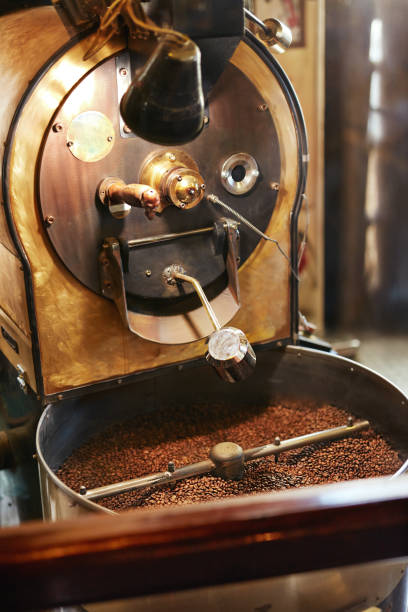 istock Roasting Coffee Beans In Coffee Shop 1045880276