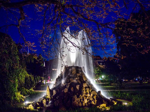 istock Angel fountain 1045880750