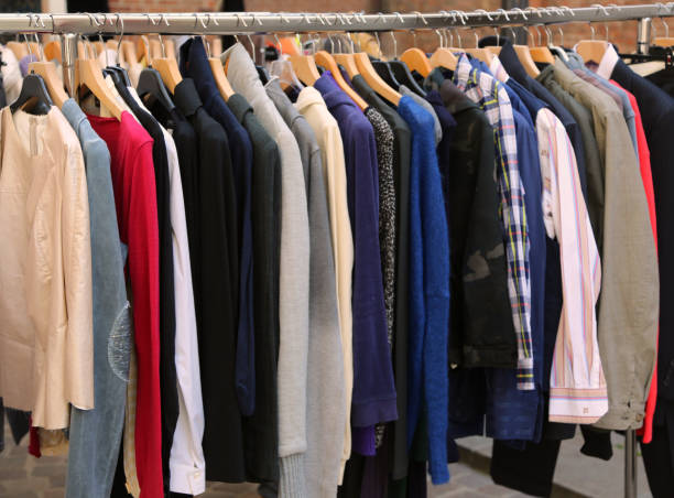 istock many vintage clothes for sale 1045883394