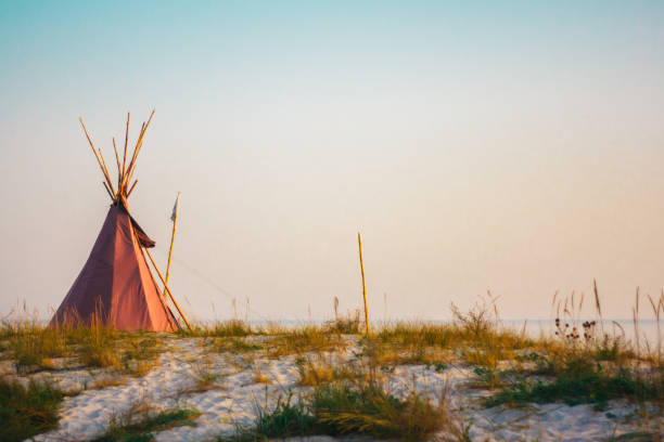 istock a photo of a tipi 1045909284