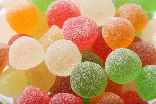Colored jelly sweet candies