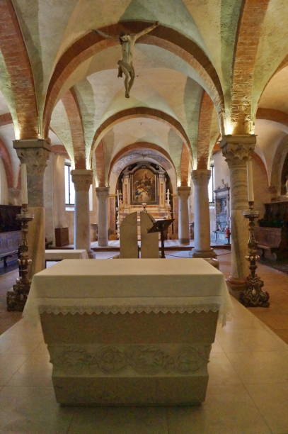 istock Crypt of Parma cathedral 1045917008