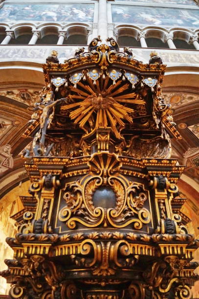 istock Pulpit of the cathedral of Parma 1045917802