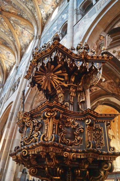 Pulpit of the cathedral of Parma