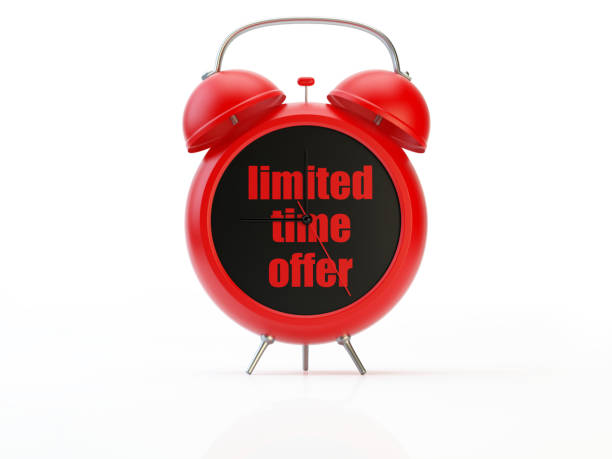 istock Black Friday shopping watch concept on white 1045923212