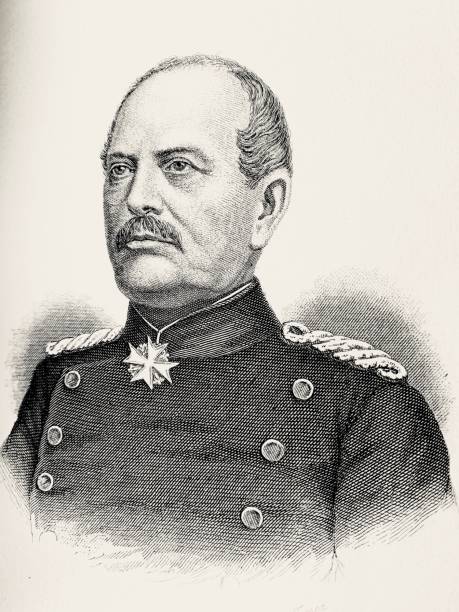 istock Portrait of german general Graf August von Werder 1045925694