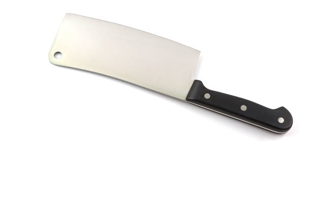 istock stainless steel Knife for chopping isolated 1045926540