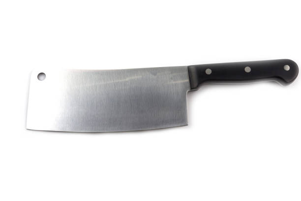 istock stainless steel Knife for chopping isolated 1045926760