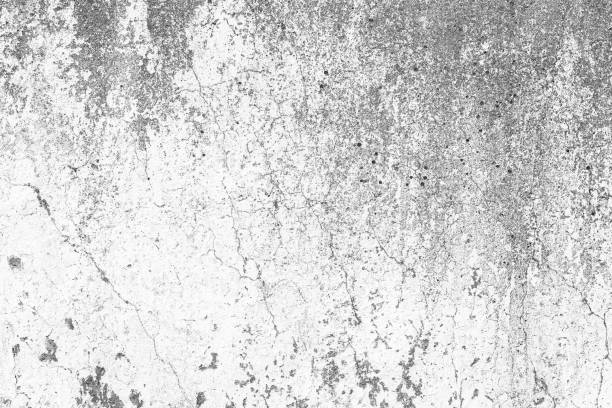 istock Wall fragment with scratches and cracks. It can be used as a background 1045926852