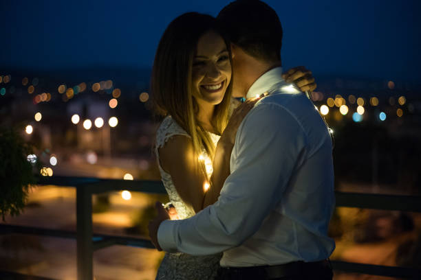 istock Bride and Groom enjoying in their love 1045945348