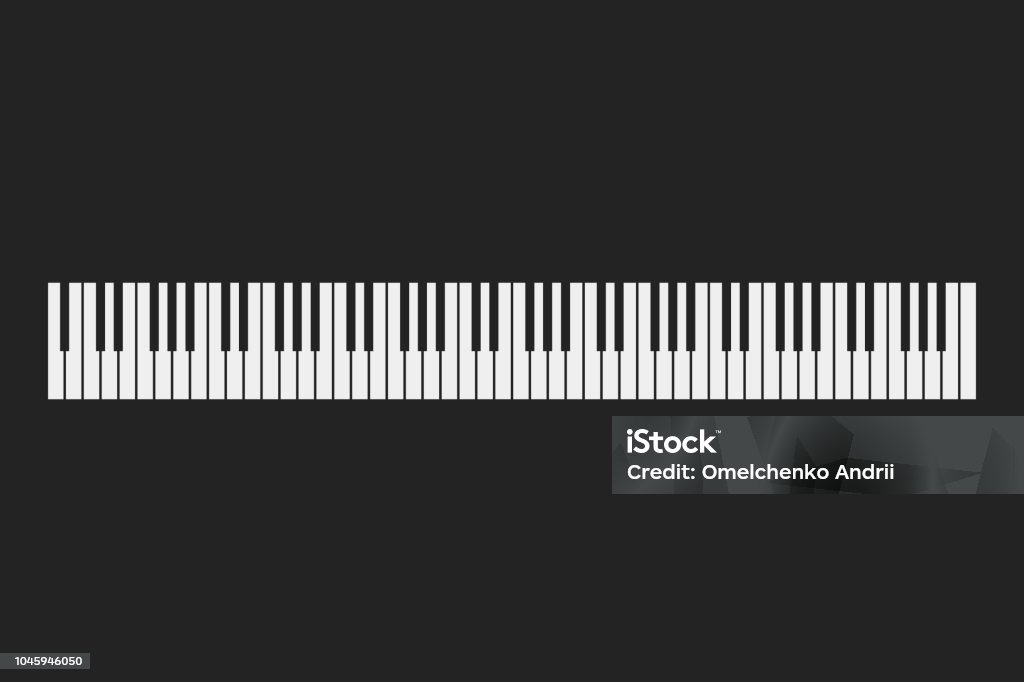 Keyborad Instrument Background Piano Keyboard Instrument Background Stock Illustration - Download ...