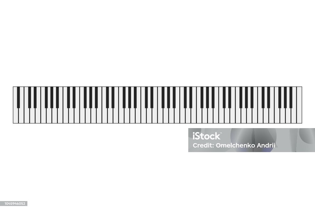 Keyborad Instrument Background Piano Keyboard Instrument Background Stock Illustration - Download ...