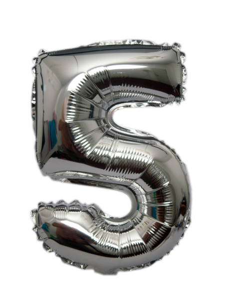 istock the number 5 silver balloon 1045946154