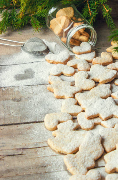 istock Christmas cookies. Selective focus. Food and drinks. 1045974804
