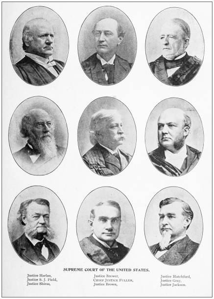 istock Antique photograph: Supreme Court of the USA 1045975100