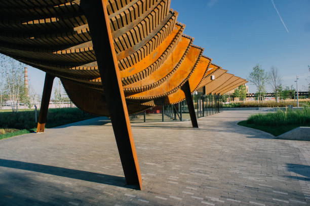 istock Moscow Public Park, Russia 1045978682