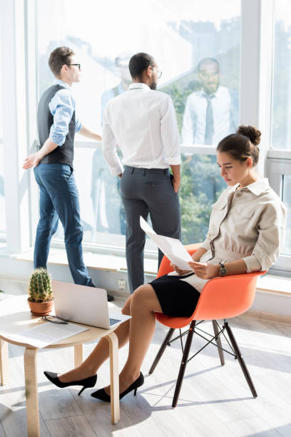 istock Business People in Break Room 1045982088