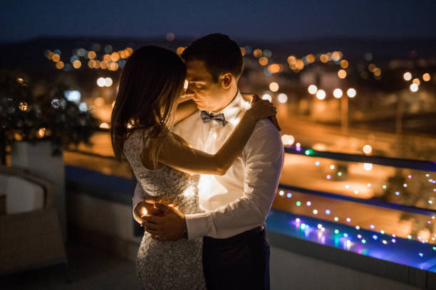 istock Bride and Groom enjoying in their love 1045986084