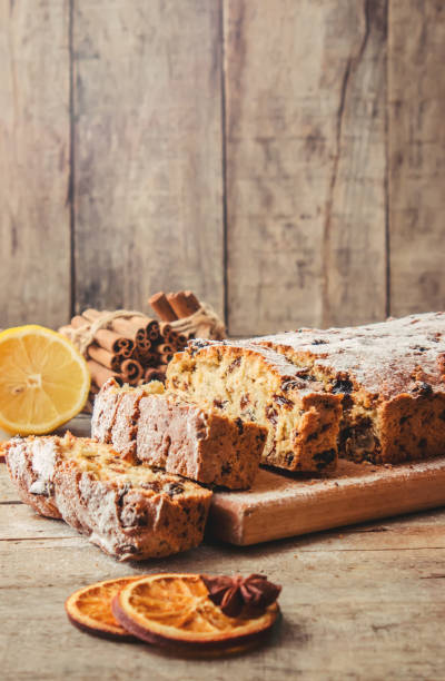 istock Christmas cake. Selective focus. Food and drink. 1045990890