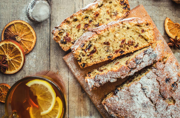 istock Christmas cake. Selective focus. Food and drink. 1045990962