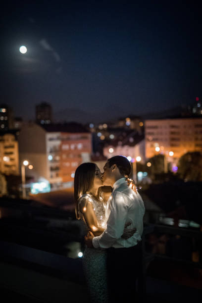 istock Bride and Groom enjoying in their love 1045993824