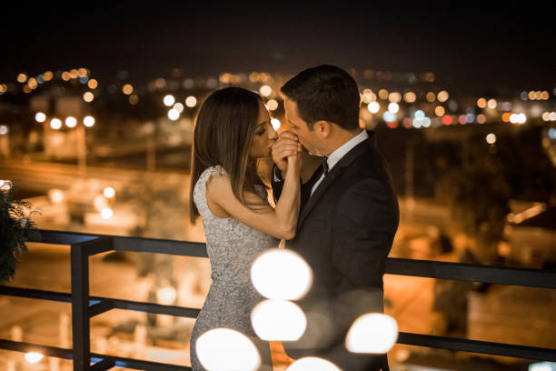 istock Bride and Groom enjoying in their love 1045997274