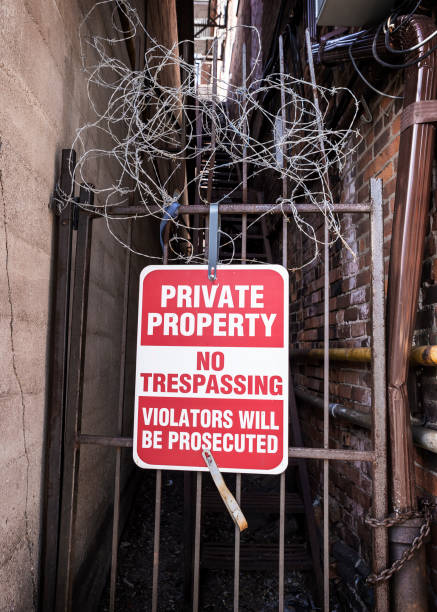 istock No Trespassing Alley 1046008520