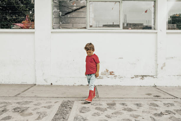 Family traveling in Mexico
