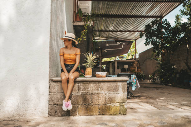 Woman traveling in Mexico