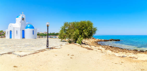istock Typical view of Cyprus shore, Cyprus 1046031742