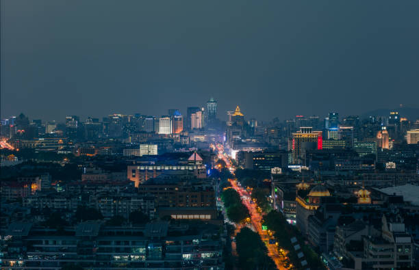 istock hangzhou cityscape 1046047088